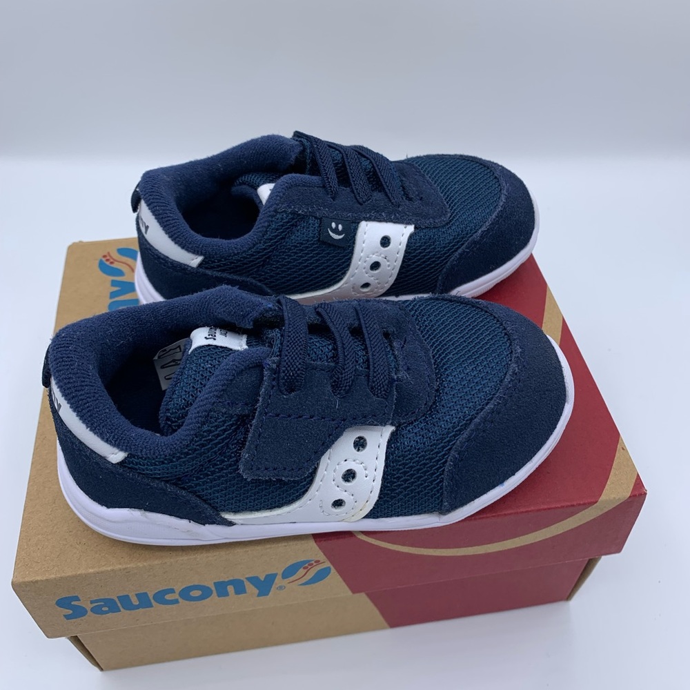Saucony Toddler Sneakers Size 5.5 XW Navy Blue